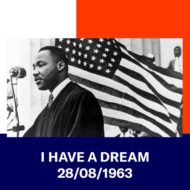 .
Martin Luther King
Lincoln Memorial - Washington
28/08/1963

#martinlutherking #ihaveadream #discourhistorique #droitsciviques #60ans